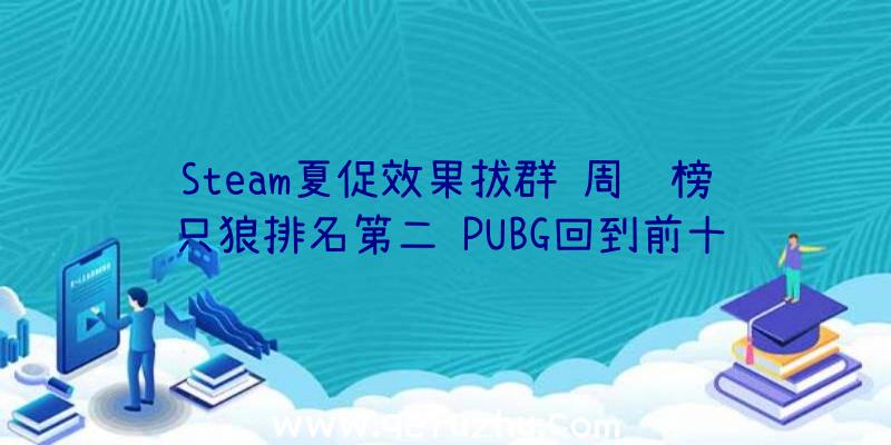 Steam夏促效果拔群